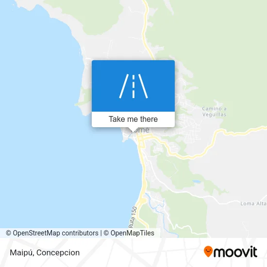 Mapa de Maipú