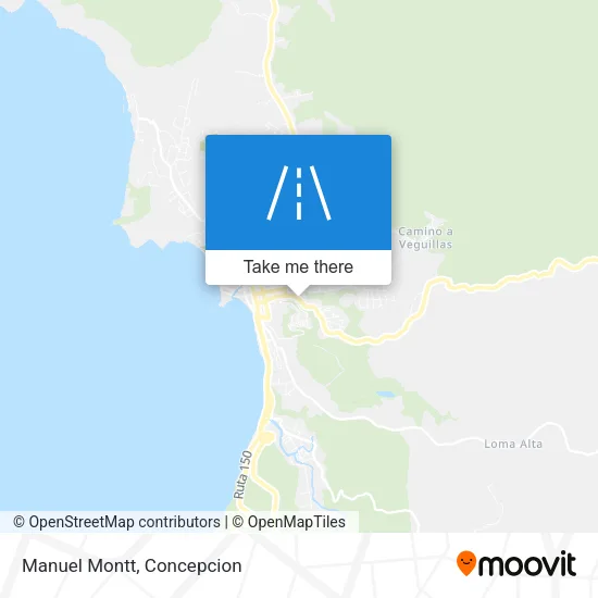 Manuel Montt map