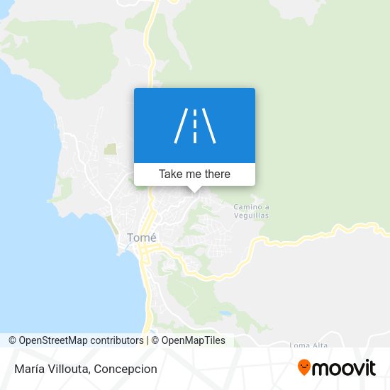 María Villouta map