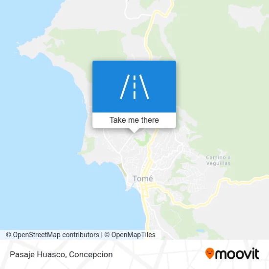 Mapa de Pasaje Huasco