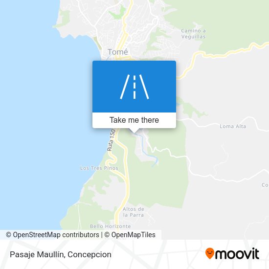 Pasaje Maullín map