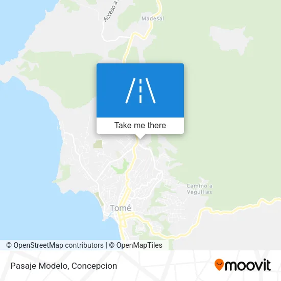 Mapa de Pasaje Modelo