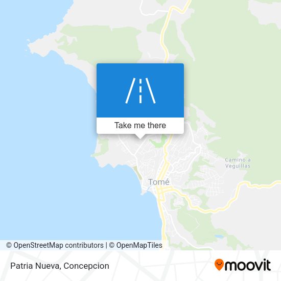 Mapa de Patria Nueva