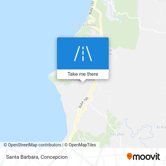 Mapa de Santa Barbara