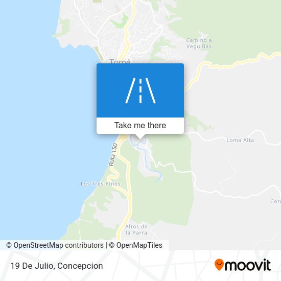 Mapa de 19 De Julio