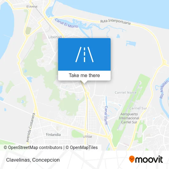 Mapa de Clavelinas
