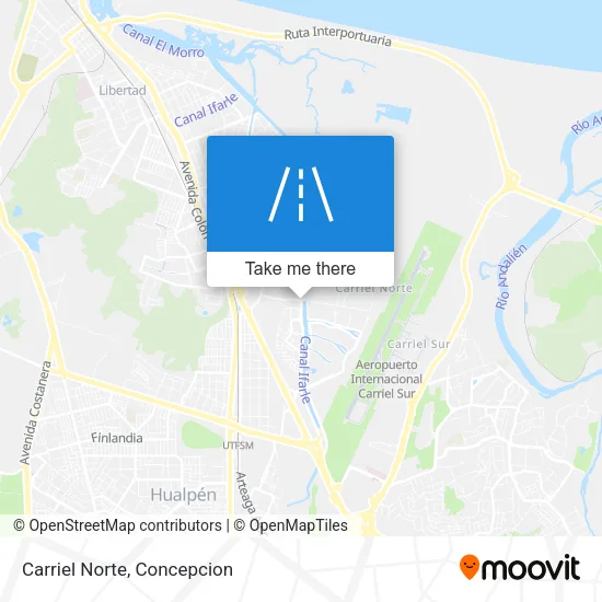 Mapa de Carriel Norte