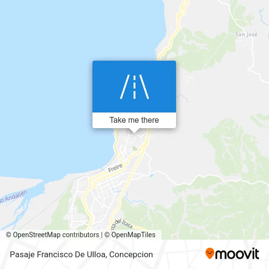 Mapa de Pasaje Francisco De Ulloa