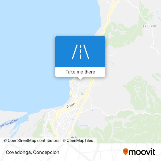 Mapa de Covadonga