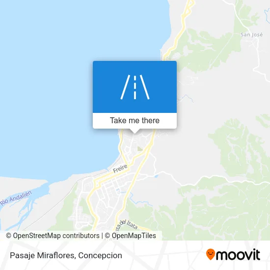 Mapa de Pasaje Miraflores