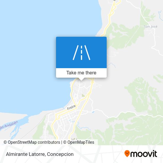 Almirante Latorre map