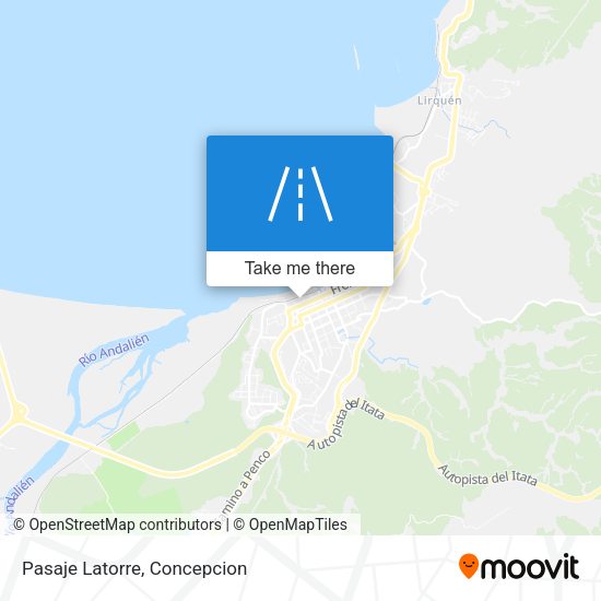 Mapa de Pasaje Latorre