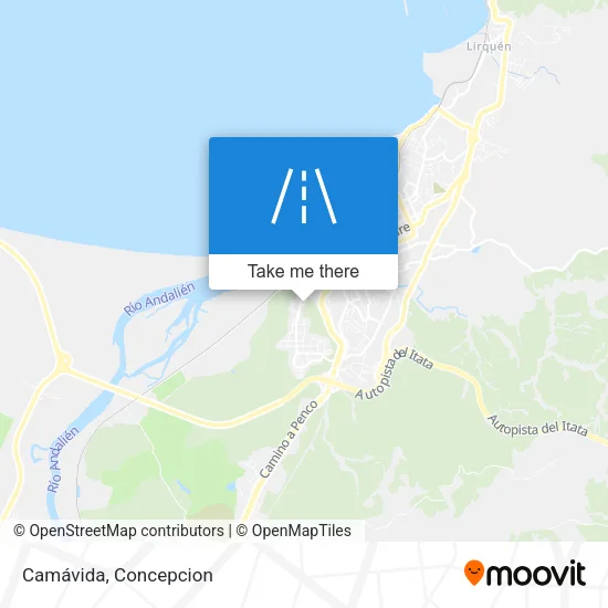 Mapa de Camávida