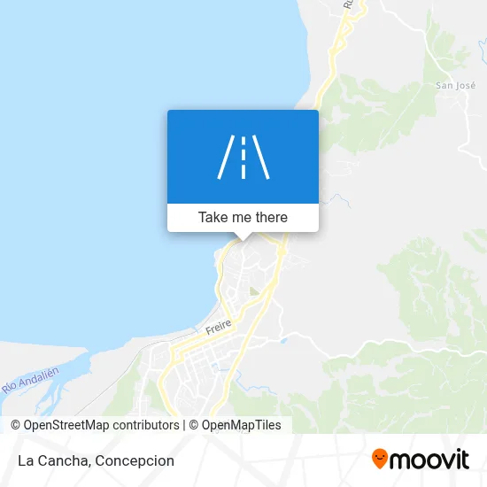 La Cancha map