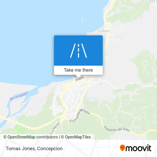 Mapa de Tomas Jones