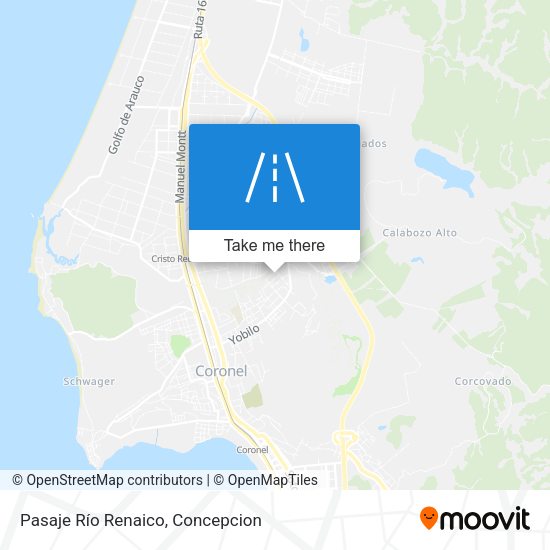 Pasaje Río Renaico map