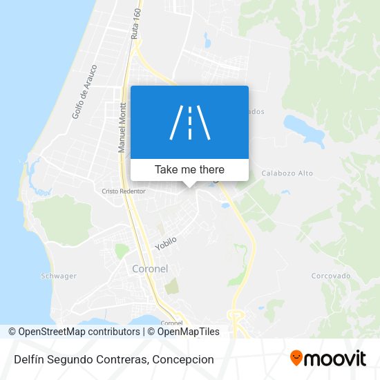 Mapa de Delfín Segundo Contreras