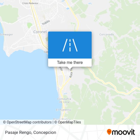 Mapa de Pasaje Rengo