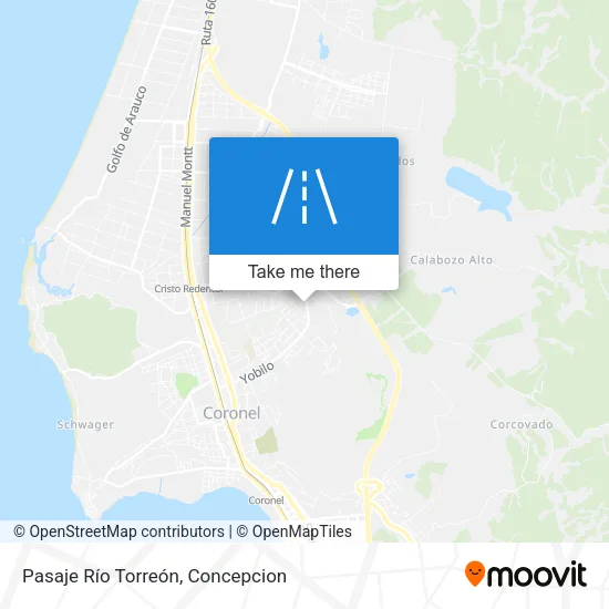 Mapa de Pasaje Río Torreón