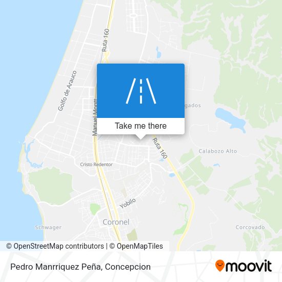 Mapa de Pedro Manrriquez Peña