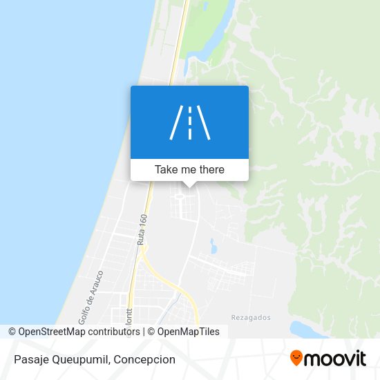 Mapa de Pasaje Queupumil
