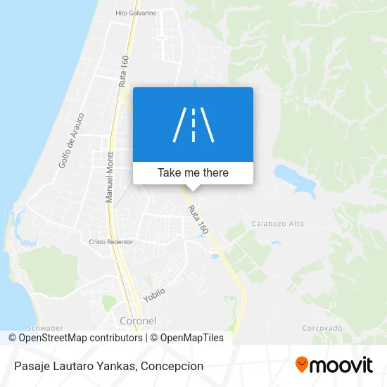 Mapa de Pasaje Lautaro Yankas