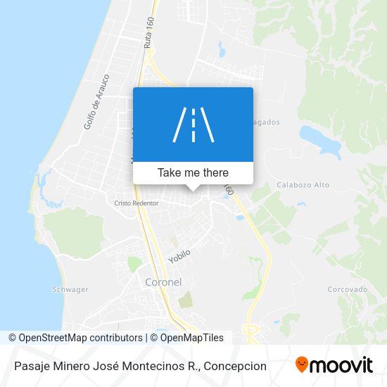 Pasaje Minero José Montecinos R. map