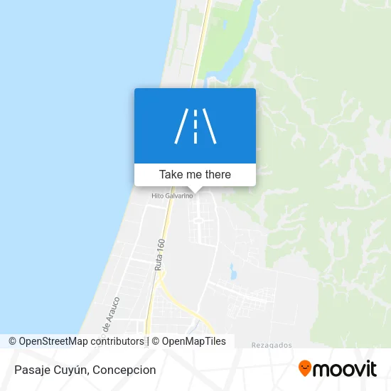Mapa de Pasaje Cuyún