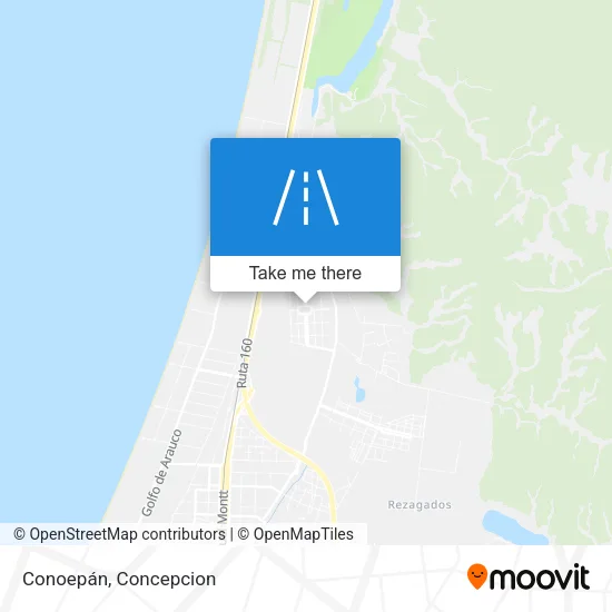 Mapa de Conoepán