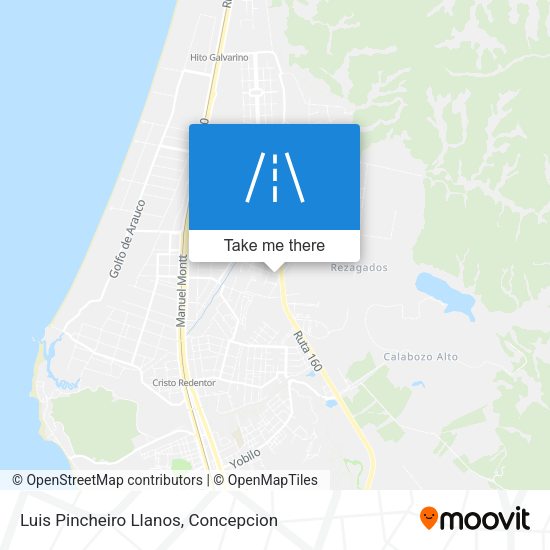 Luis Pincheiro Llanos map