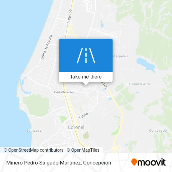 Mapa de Minero Pedro Salgado Martínez