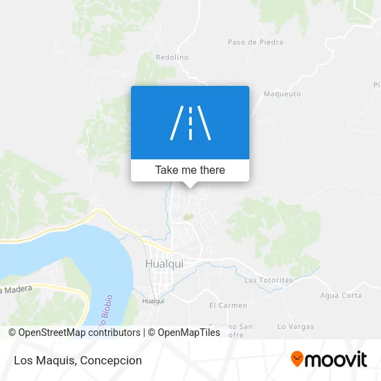 Los Maquis map
