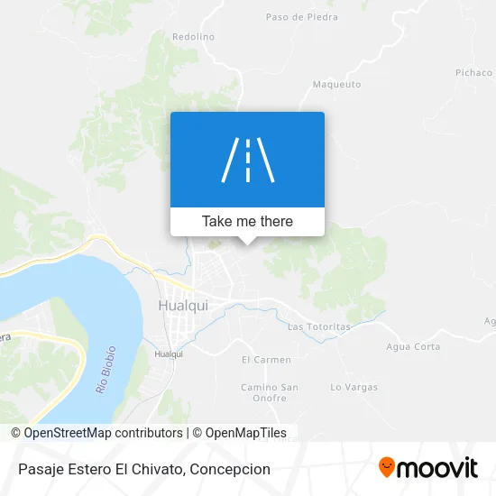 Mapa de Pasaje Estero El Chivato