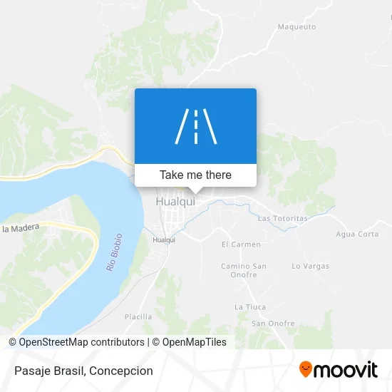Pasaje Brasil map