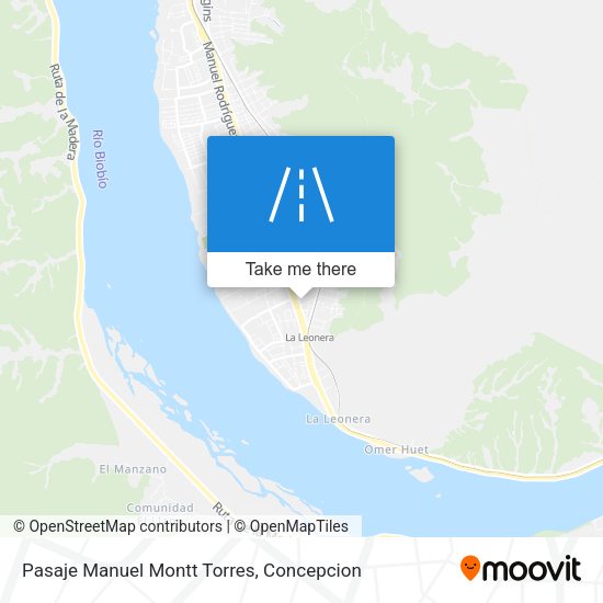 Mapa de Pasaje Manuel Montt Torres