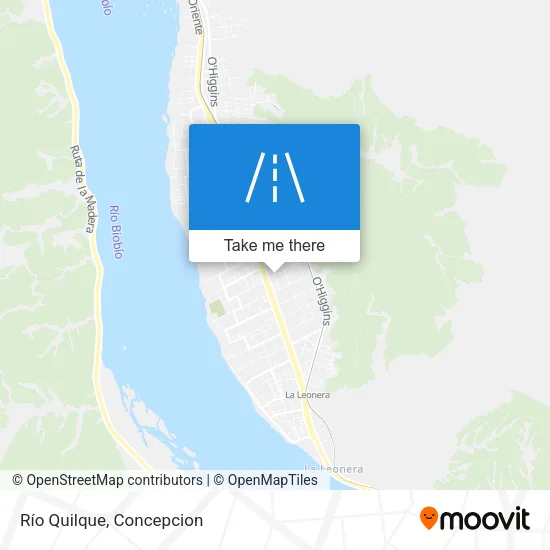 Río Quilque map