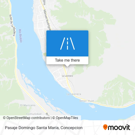 Pasaje Domingo Santa María map