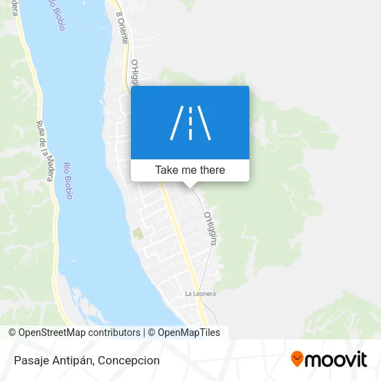 Mapa de Pasaje Antipán