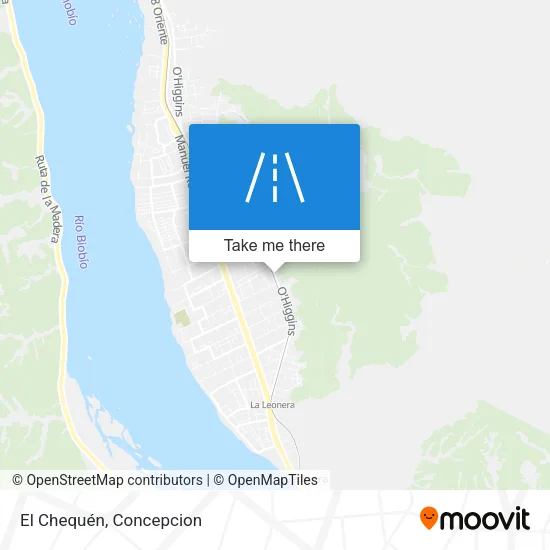 El Chequén map