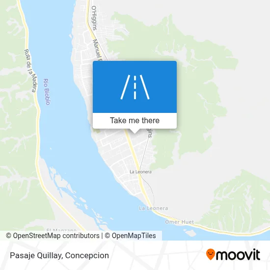 Pasaje Quillay map