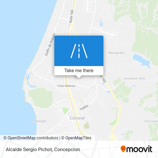 Alcalde Sergio Pichot map