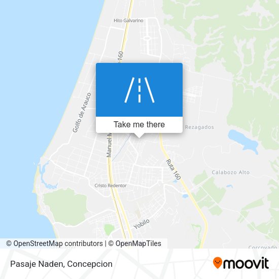 Mapa de Pasaje Naden