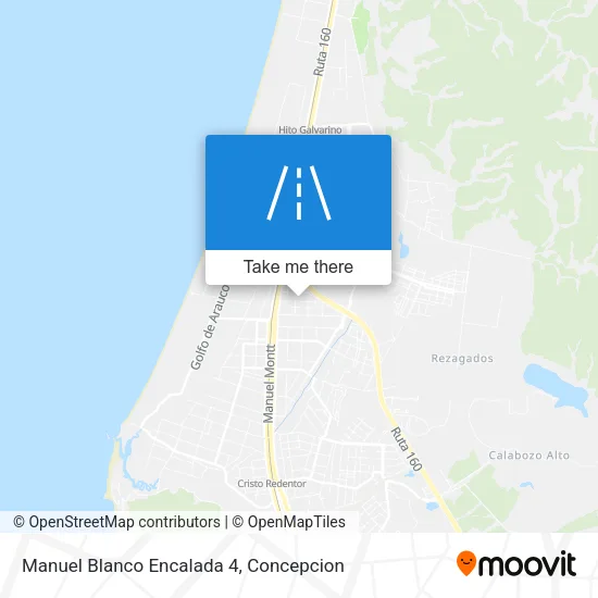 Mapa de Manuel Blanco Encalada 4