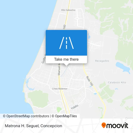 Mapa de Matrona H. Seguel