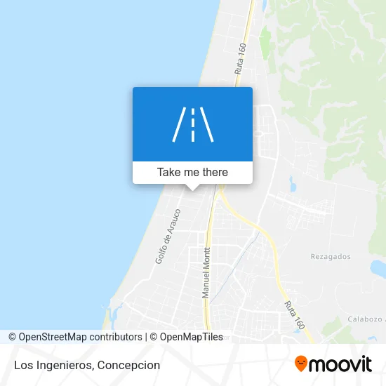 Mapa de Los Ingenieros