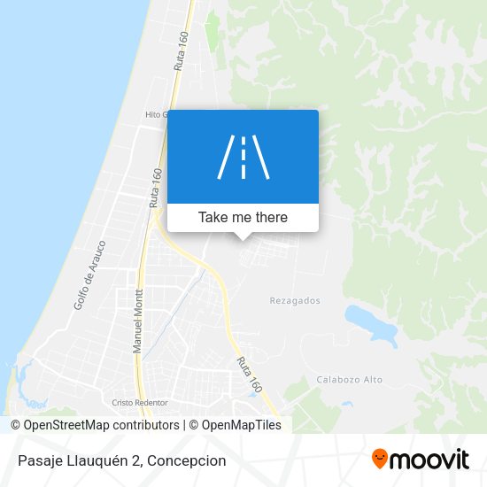 Pasaje Llauquén 2 map