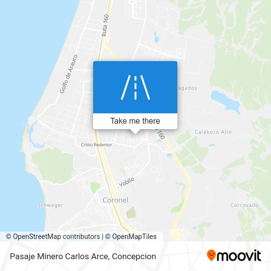 Pasaje Minero Carlos Arce map