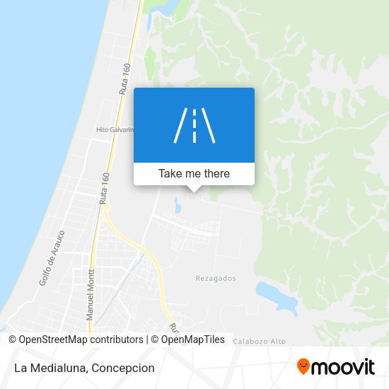 Mapa de La Medialuna