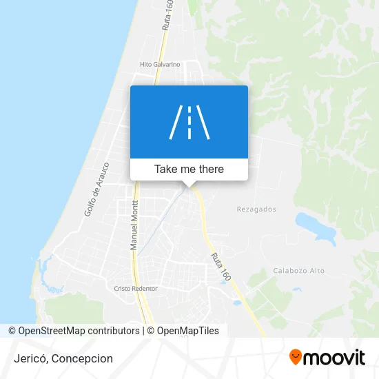 Jericó map