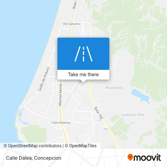 Mapa de Calle Dalea